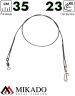 Поводок стальной Mikado JAWS SUPER STRONG 35cm/23кг.( 2 шт.)
