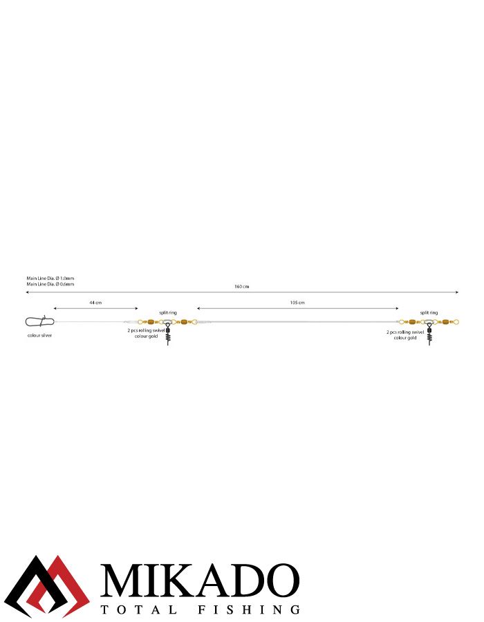 Морская оснастка Mikado Norway Quest 13