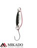 Блесна колеблющаяся Mikado MINI 1.5 г., 2.4 см., красный-серебро