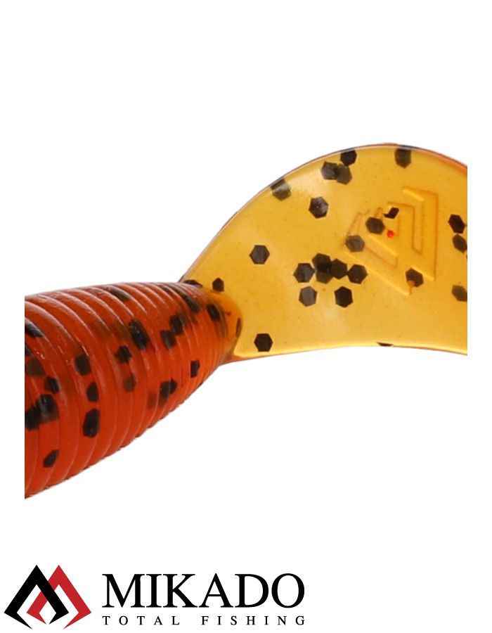 Твистер Mikado TWISTER 38 мм., 0.7 г., PEPPER TEA (10 шт.)