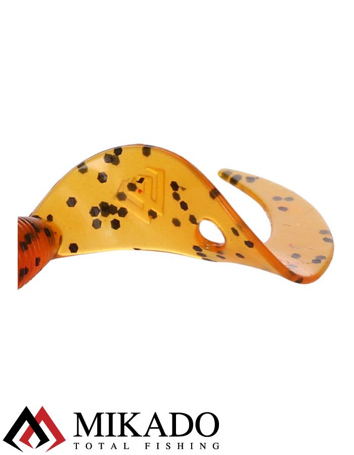 Твистер Mikado TWISTER 38 мм., 0.7 г., PEPPER TEA (10 шт.)