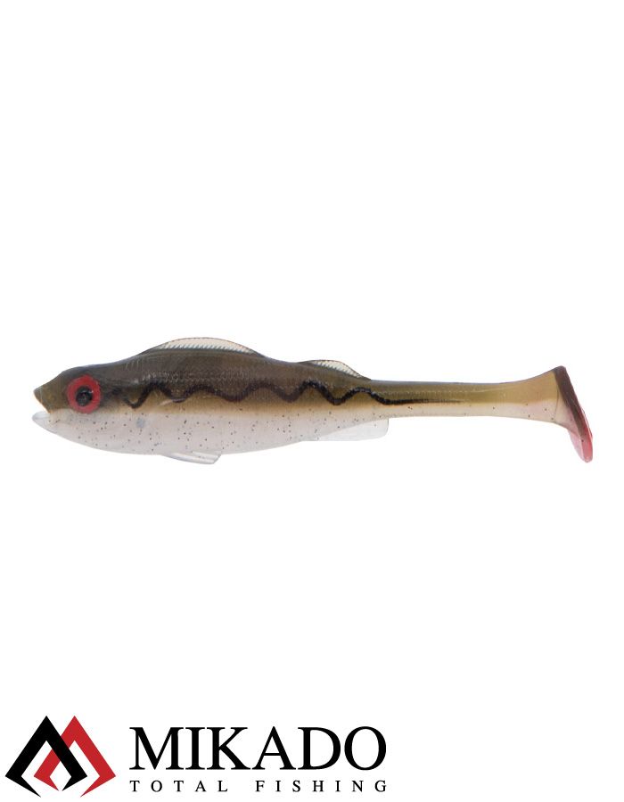 Виброхвост Mikado REAL FISH 8 см., 4.8 г., MIX (5 шт.)