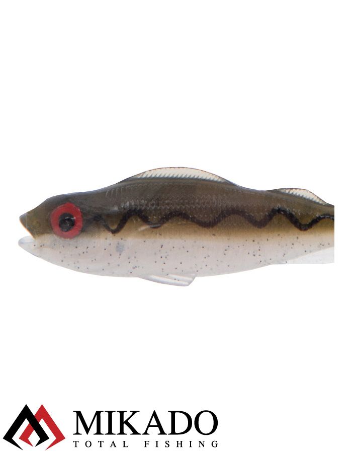 Виброхвост Mikado REAL FISH 8 см., 4.8 г., MIX (5 шт.)