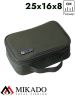 Сумка для карповых грузов с регулир. ячейками Mikado UWF-020 (25 x 16 x 8 см.) зелёная