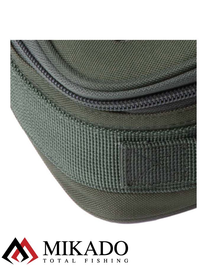 Сумка для карповых грузов с регулир. ячейками Mikado UWF-020 (25 x 16 x 8 см.) зелёная