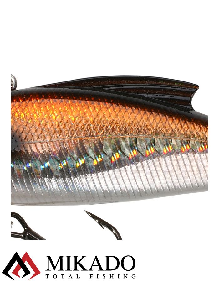 Раттлин Mikado MAGNAT 9 см. / 72 - тонущий