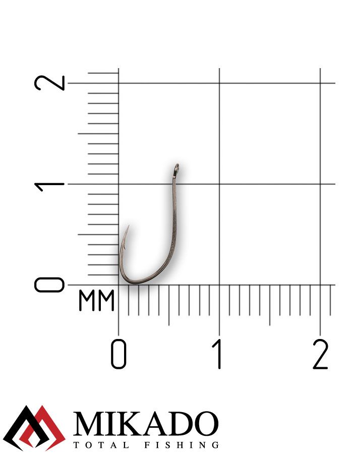 Крючки Mikado SENSUAL - AJI DOUSKI W/RING № 14 BN (с ушком) ( 10 шт.)
