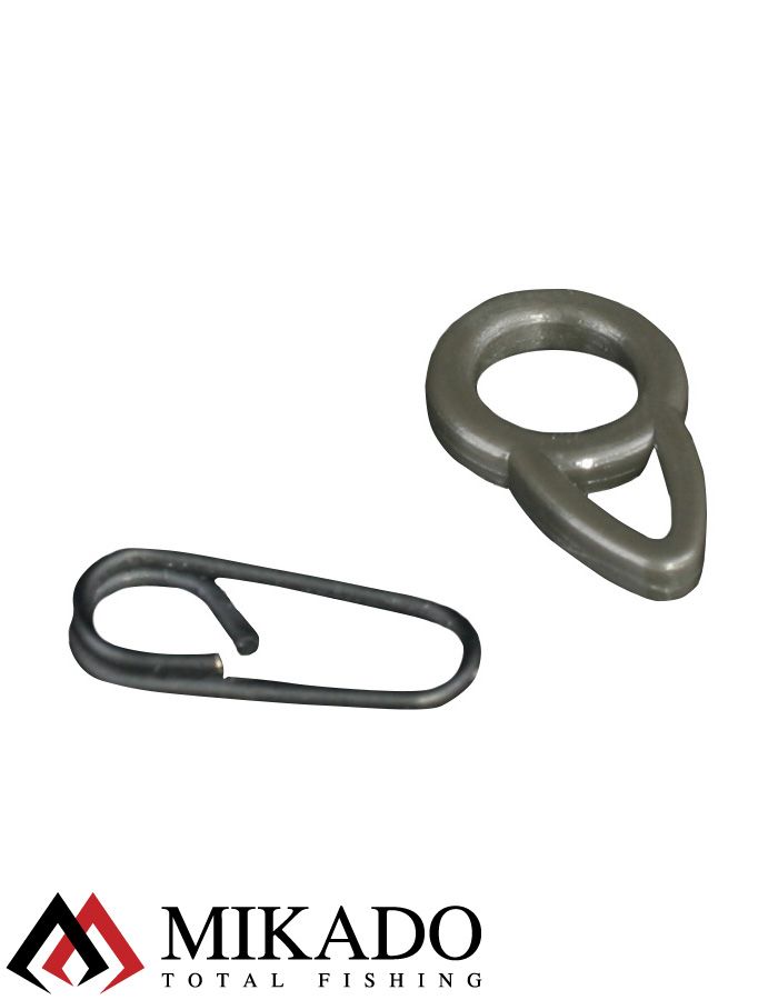 Клипса для карповых грузил Mikado (коричневый) AMC-9057-07 (5 шт.)