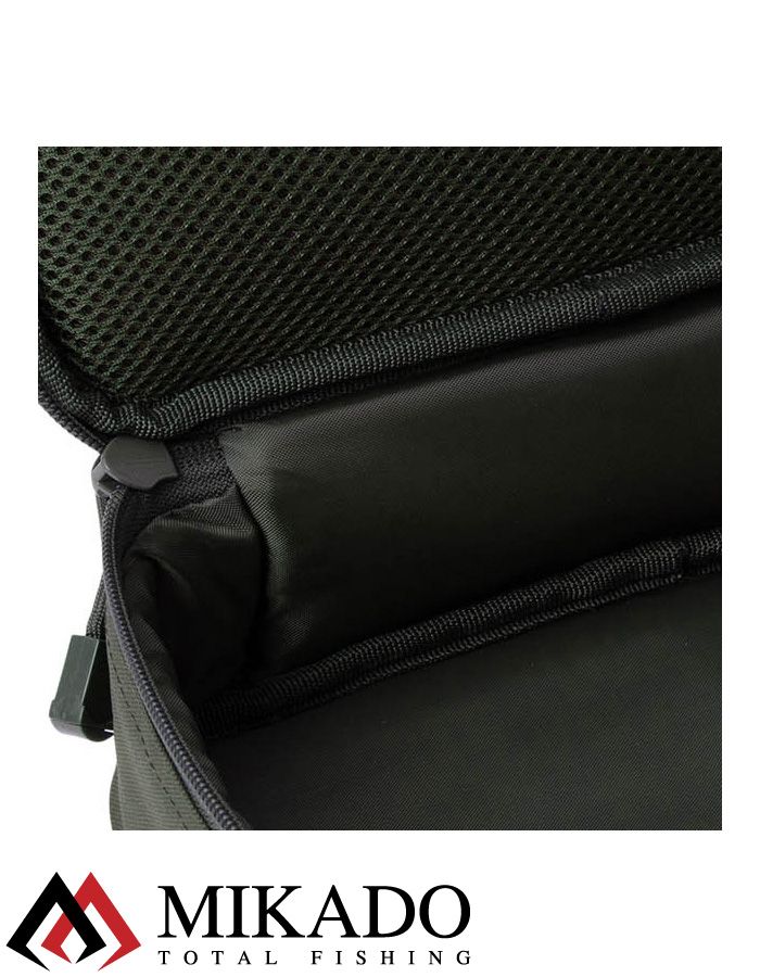Сумка для карповых аксессуаров Mikado UWF-021-L (25 x 16 x 8 см.) зелёная