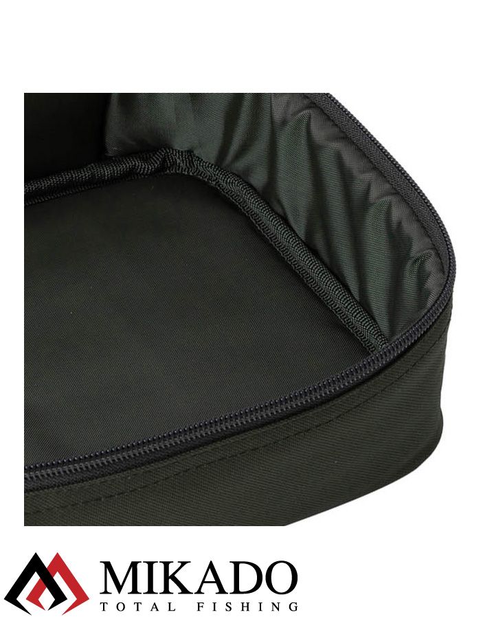 Сумка для карповых аксессуаров Mikado UWF-021-L (25 x 16 x 8 см.) зелёная