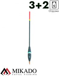 Поплавок для матчевой ловли Mikado WAGGLER SMW-005 3.0+2 г.