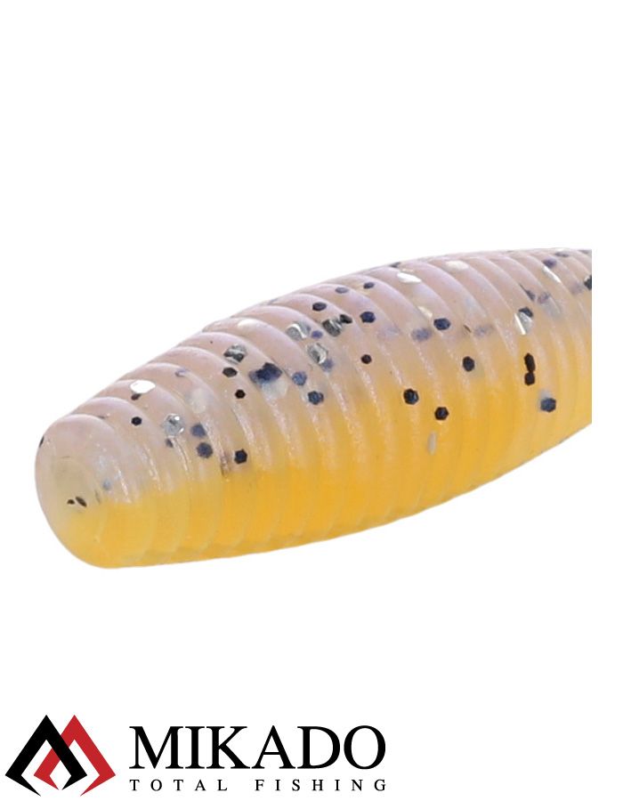 Твистер Mikado TWISTER 38 мм., 0.7 г., SALTY CARMEL (10 шт.)