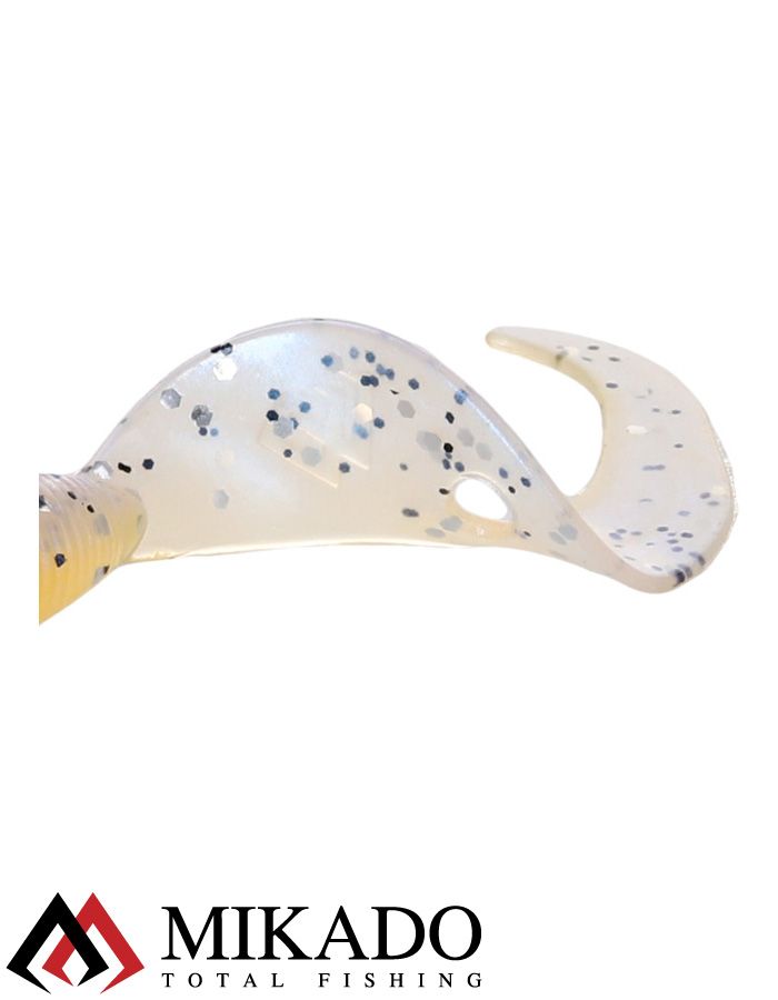 Твистер Mikado TWISTER 38 мм., 0.7 г., SALTY CARMEL (10 шт.)