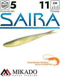 Приманка слаг Mikado SAIRA 11 см., 9.5 г., 341 (5 шт.)