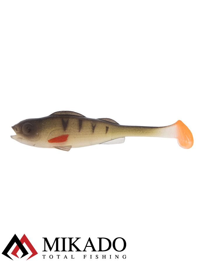 Виброхвост Mikado REAL FISH 9.5 см., 7.6 г., MIX (4 шт.)