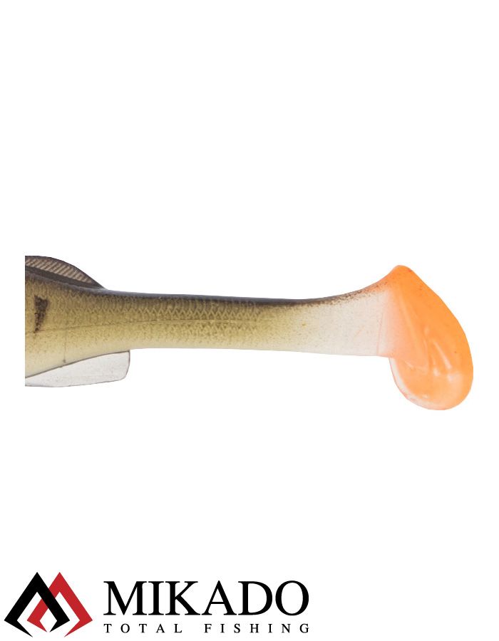 Виброхвост Mikado REAL FISH 9.5 см., 7.6 г., MIX (4 шт.)