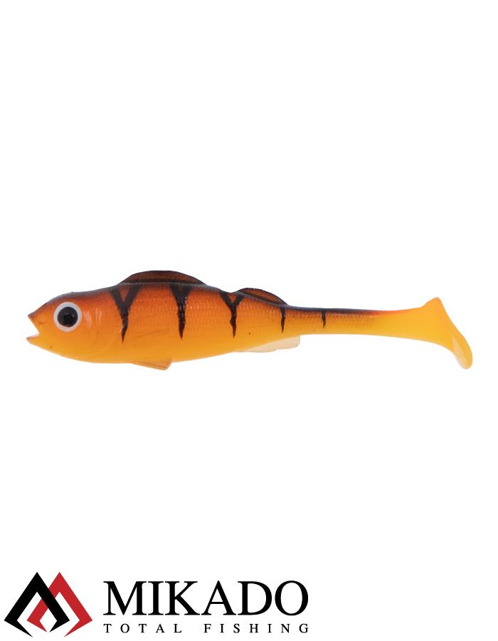 Виброхвост Mikado REAL FISH 9.5 см., 7.6 г., MIX (4 шт.)