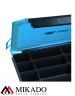 Коробка рыболовная Mikado, с синей крышкой (25,5 x 19,5 x 3,5 см.), UAC-H1901-L/BLUE