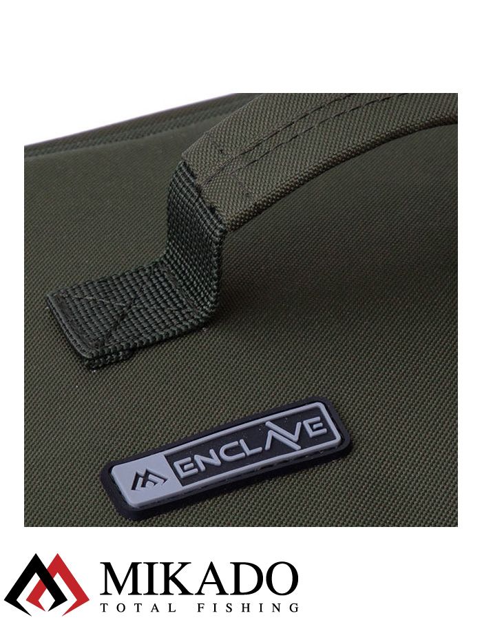 Сумка для карповых аксессуаров Mikado UWF-021-M (22 x 13 x 8 см.) зелёная