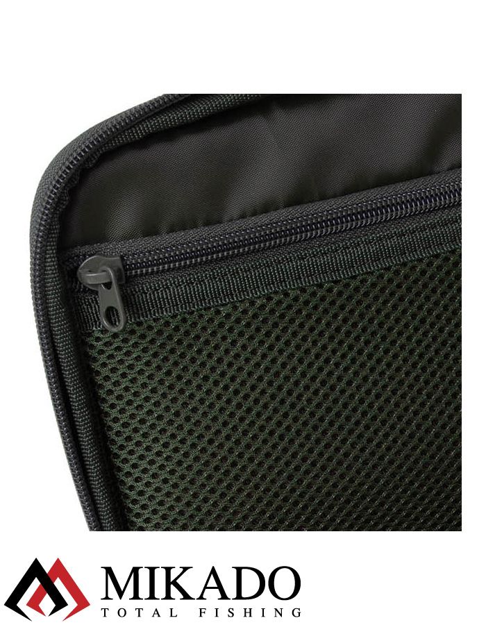 Сумка для карповых аксессуаров Mikado UWF-021-M (22 x 13 x 8 см.) зелёная
