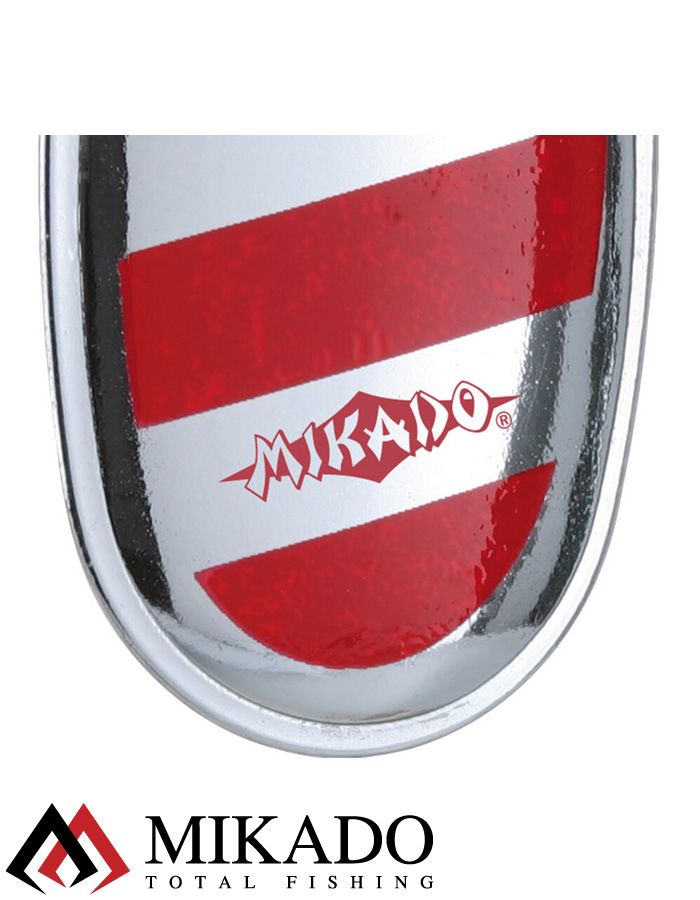 Блесна вращающаяся Mikado BLASTER №2, 4.3 г., серебро 22, длина лепестка 25 мм.