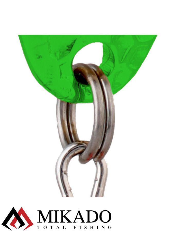 Блесна колеблющаяся Mikado HAMMER №4, 20 г., 6.1 см., зелёный