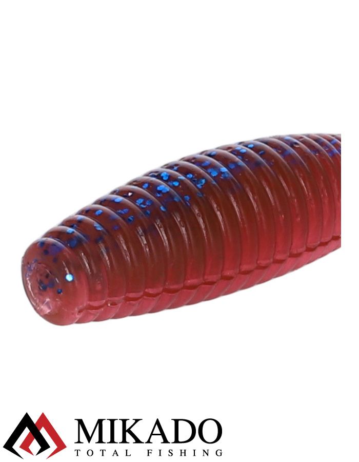 Твистер Mikado TWISTER 38 мм., 0.7 г., VIOLET (10 шт.)