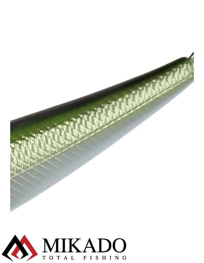 Воблер Mikado GHOST OLIVE BLEAK 11 см., 15,6 г., 1,5 м., нейтральная плавучесть