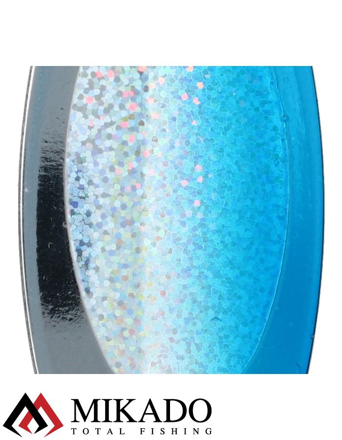 Блесна вращающаяся с кисточкой Mikado BLASTER № 3, 6 г., серебро/00H