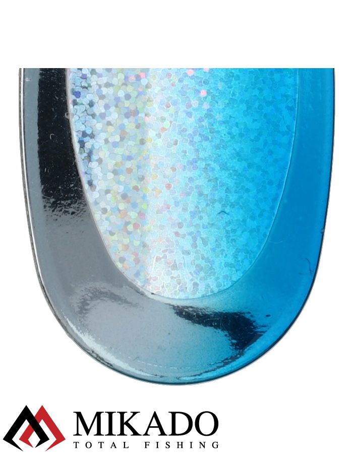 Блесна вращающаяся с кисточкой Mikado BLASTER № 3, 6 г., серебро/00H