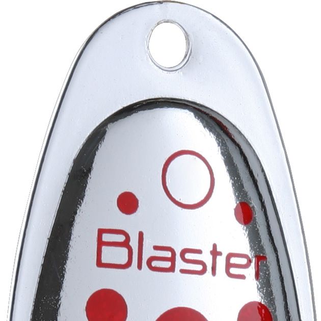 Блесна вращающаяся с кисточкой Mikado BLASTER № 3, 6 г., серебро/10