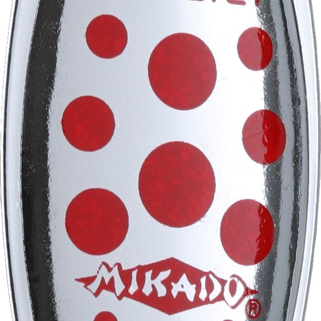 Блесна вращающаяся с кисточкой Mikado BLASTER № 3, 6 г., серебро/10