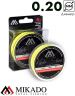 Плетеный шнур Mikado KENDO SHINE 8-x HDPE 0.20 yellow (150 м) 19,86 кг.