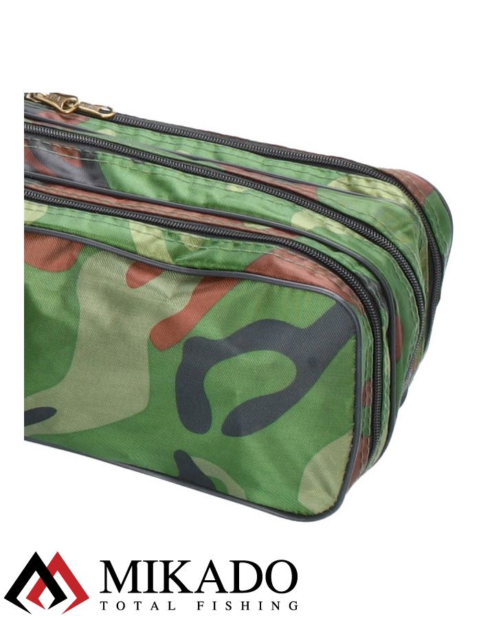Чехол для удилищ Mikado 3 секционный 150 см. камуфляжный