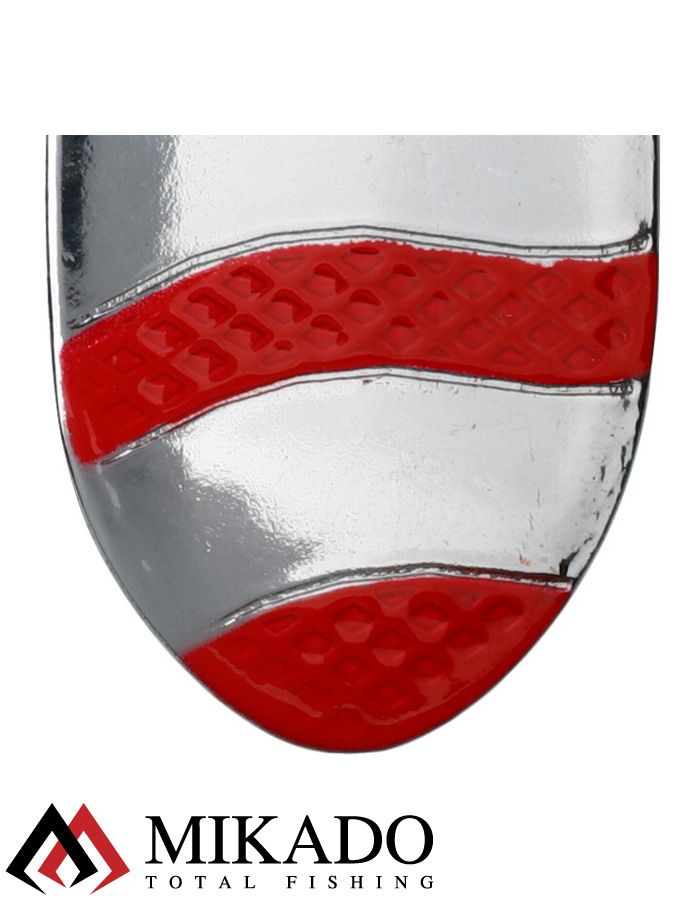 Блесна вращающаяся Mikado DRONE №3, 13.8 г., серебро RB, длина лепестка 47 мм.