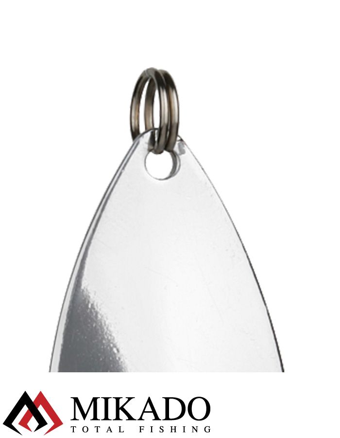 Блесна колеблющаяся Mikado ROACH №1, 8 г., 4.2 см., серебро