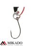 Блесна колеблющаяся Mikado MINI 2.5 г., 2.4 см., красный-серебро