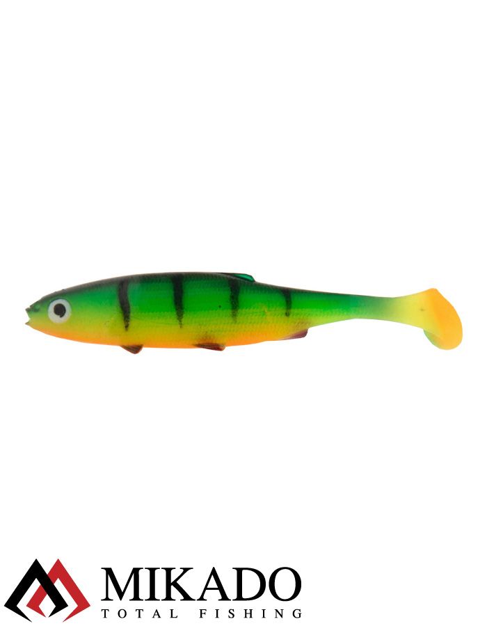 Виброхвост Mikado REAL FISH 10 см., 7.8 г., MIX (4 шт.)