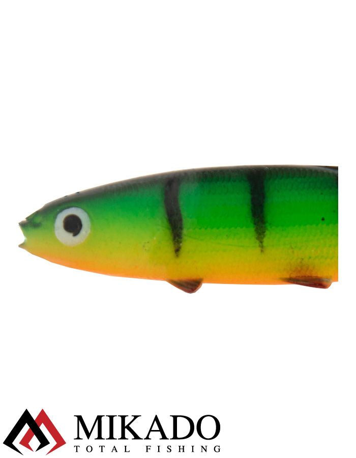 Виброхвост Mikado REAL FISH 10 см., 7.8 г., MIX (4 шт.)