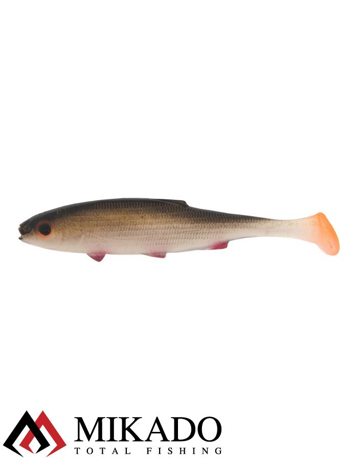 Виброхвост Mikado REAL FISH 10 см., 7.8 г., MIX (4 шт.)