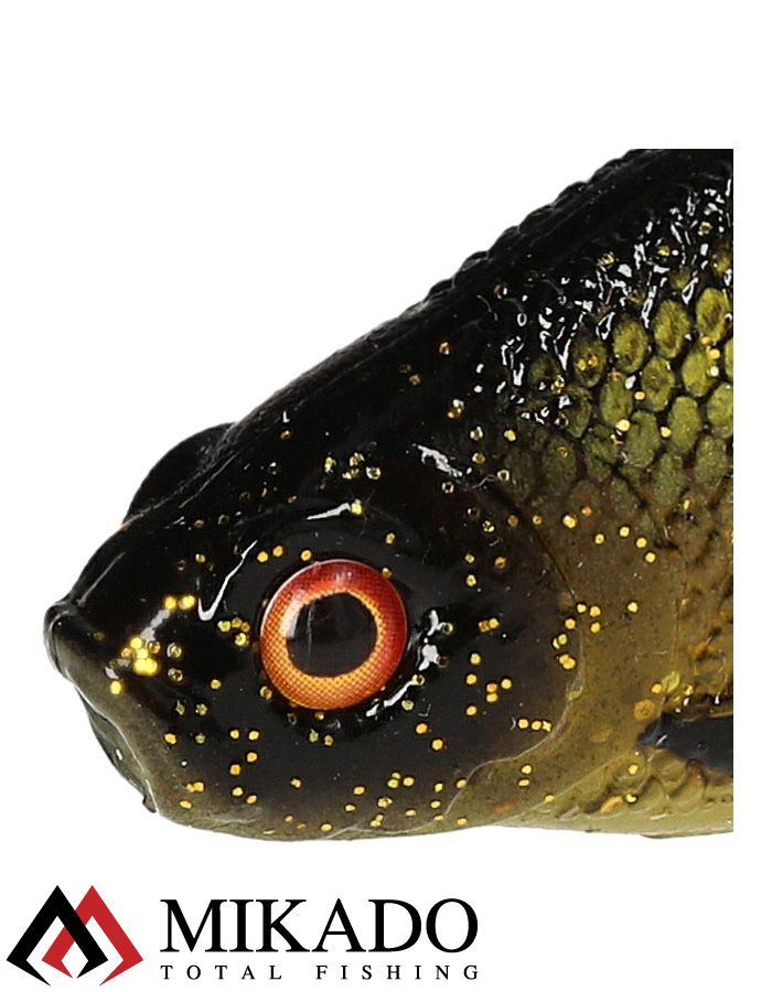 Виброхвост Mikado MFT ROACH 12см., 25гр., линь (4шт.)