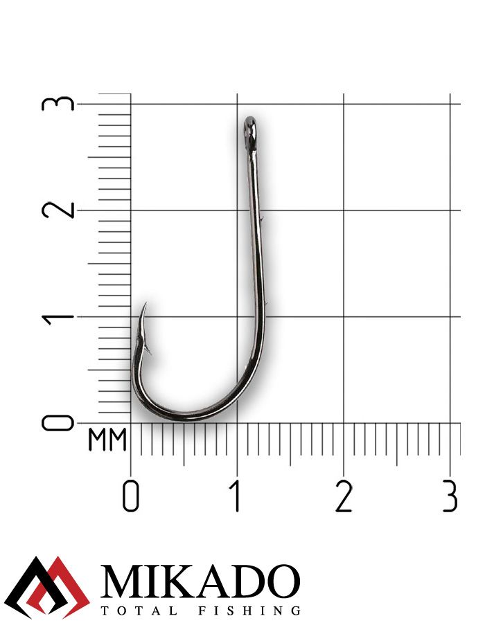 Крючки Mikado SENSUAL - BAITHOLDER №  2 BN (с ушком) ( 10 шт.)