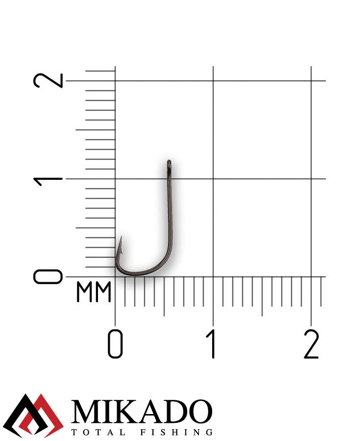 Крючки Mikado SENSUAL - SODE W/RING № 10 BN (с ушком) ( 10 шт.)