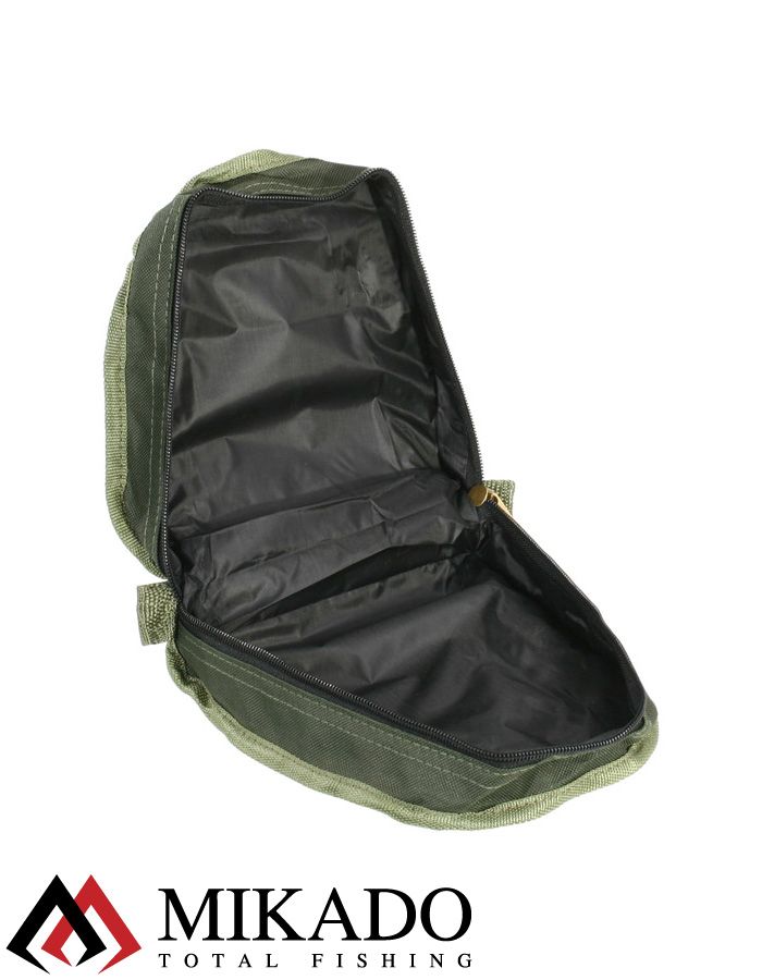 Сумка для рыболовных катушек Mikado R001G (20 х 20 х 8см.) зелёная