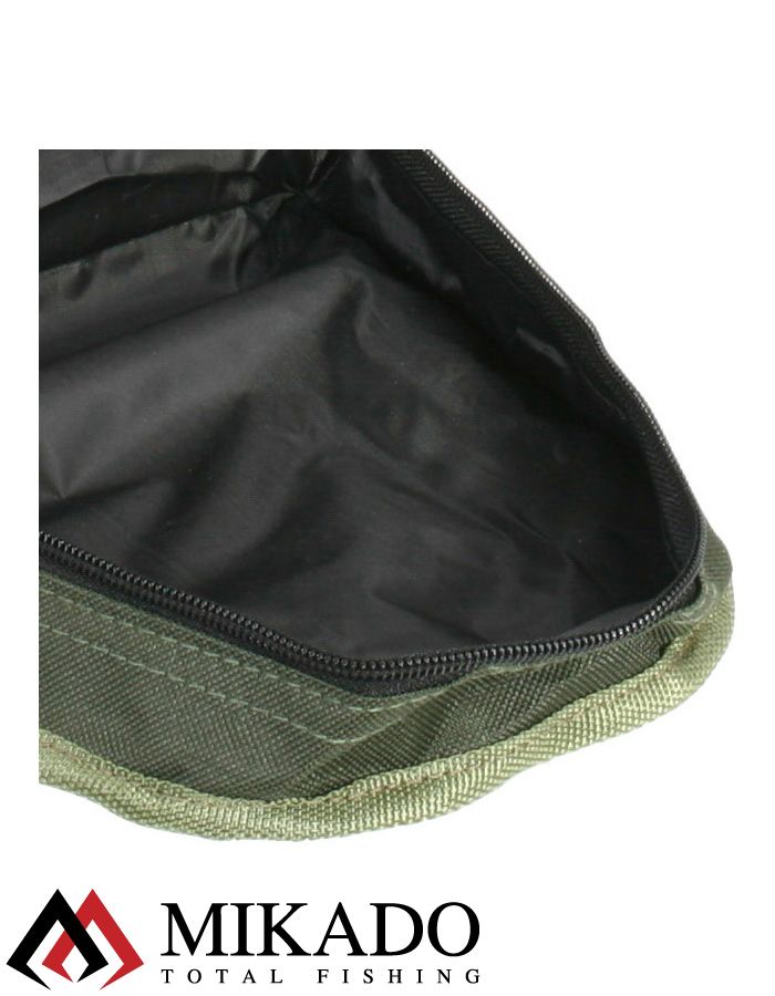 Сумка для рыболовных катушек Mikado R001G (20 х 20 х 8см.) зелёная