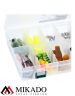 Набор силиконовых приманок Mikado (в коробке виброхв. FISHUNTER 8см-20шт.+джиг-6 шт.) FS-PZFH30