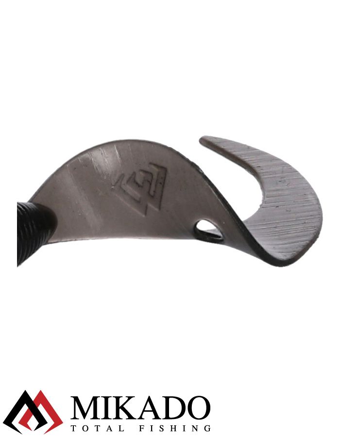 Твистер Mikado TWISTER 51 мм., 1.5 г., BLACK (8 шт.)