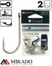 Крючки Mikado SENSUAL - BAITHOLDER №  2 BROWN (с ушком) ( 10 шт.)