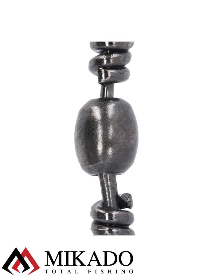 Застежка с вертлюжком Mikado Fastlock № 20.  тест 7 кг. (12 шт.)