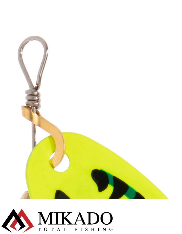 Блесна вращающаяся Mikado BLASTER №2, 4.3 г., серебро 28, длина лепестка 25 мм.